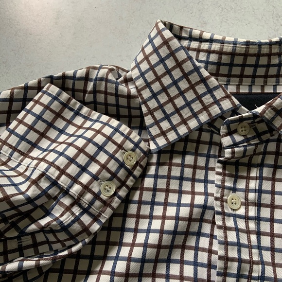 Faconnable Mens Long Sleeve Button Down - Picture 5 of 5